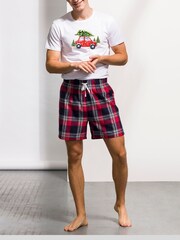 Personalise Shorts Christmas Car Pyjamas by Koko Blossom - Image 2 of 2