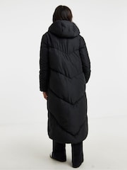 črna - JD Williams Longline Padded Coat - Slika 2 iz 4
