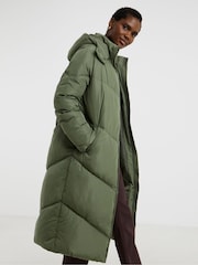 zelena - JD Williams Longline Padded Coat - Slika 3 iz 4