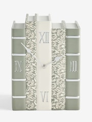 Sage Green Floral Book Clock - Image 3 of 3
