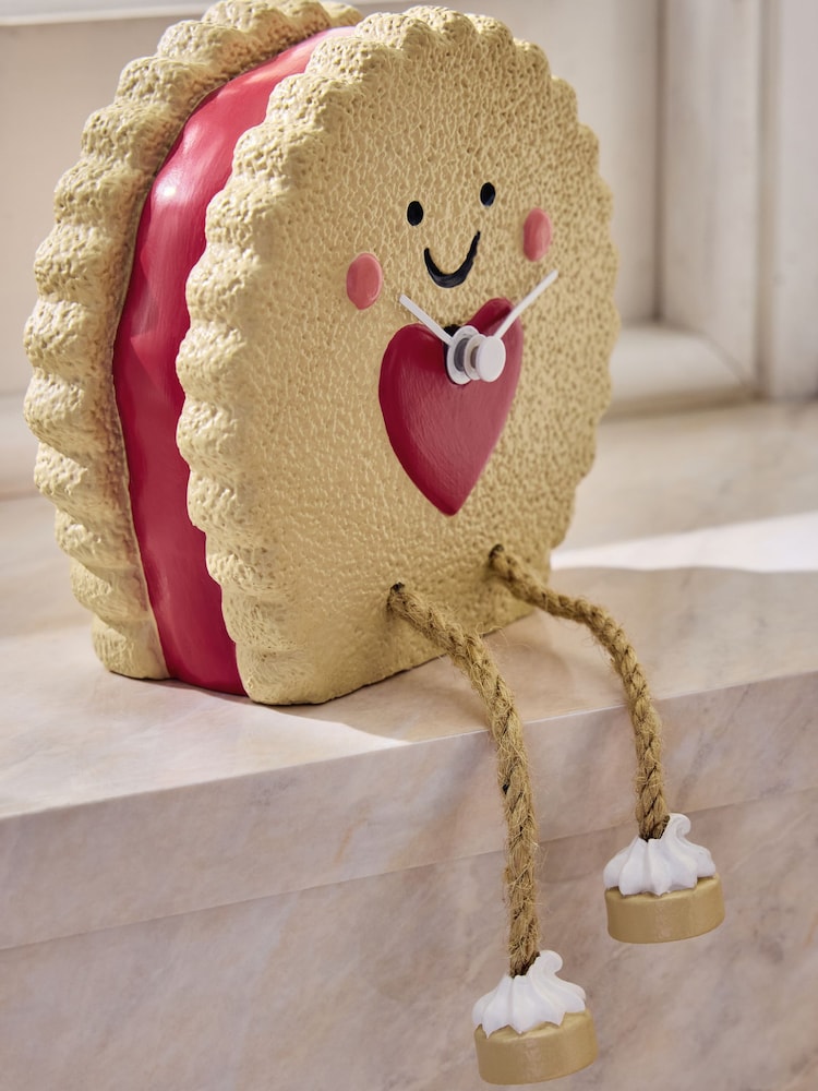 Natural Biscuit Mantel Clock - Image 2 of 3