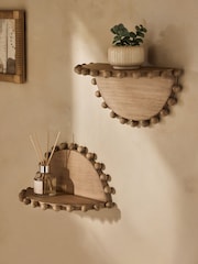 Wooden Bobbin Picture Shelf - Slika 1 iz 5