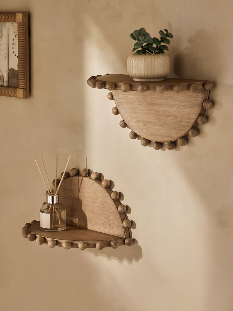 Wooden Bobbin Picture Shelf - Slika 1 iz 5 Wooden Bobbin Picture Shelf - Slika 1 iz 5
