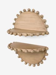 Wooden Bobbin Picture Shelf - Slika 4 iz 5