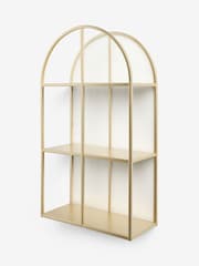 Gold Metal Arch Display Shelf - Image 2 of 4