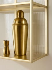 Gold Metal Arch Display Shelf - Image 3 of 4