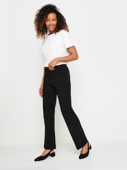 M&Co Black Bootcut Bengaline Trousers - Image 2 of 5