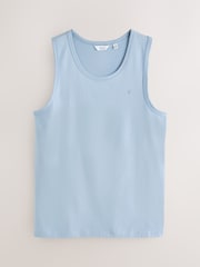 White / Green / Navy / Blue Trident Vest 4 Pack - Image 3 of 8