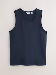White / Green / Navy / Blue Trident Vest 4 Pack - Image 5 of 8