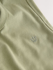 White / Green / Navy / Blue Trident Vest 4 Pack - Image 8 of 8