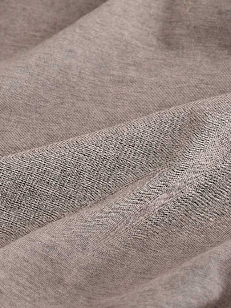 Neutral Marl Relaxed Fit Lightweight Garment Dyed T-Shirt - Image 8 of 8
