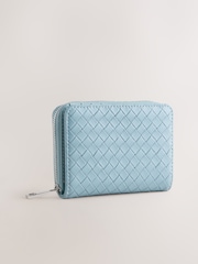 Blue Weave Midi Purse - Image 1 of 5