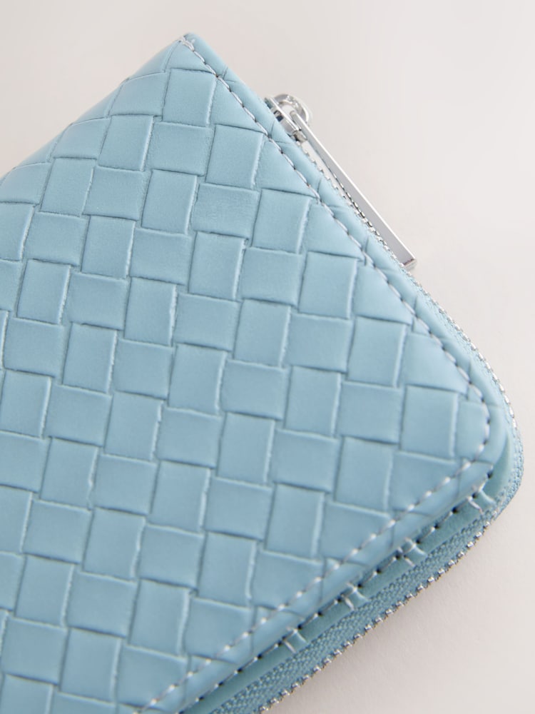 Blue Weave Midi Purse - Image 5 of 5