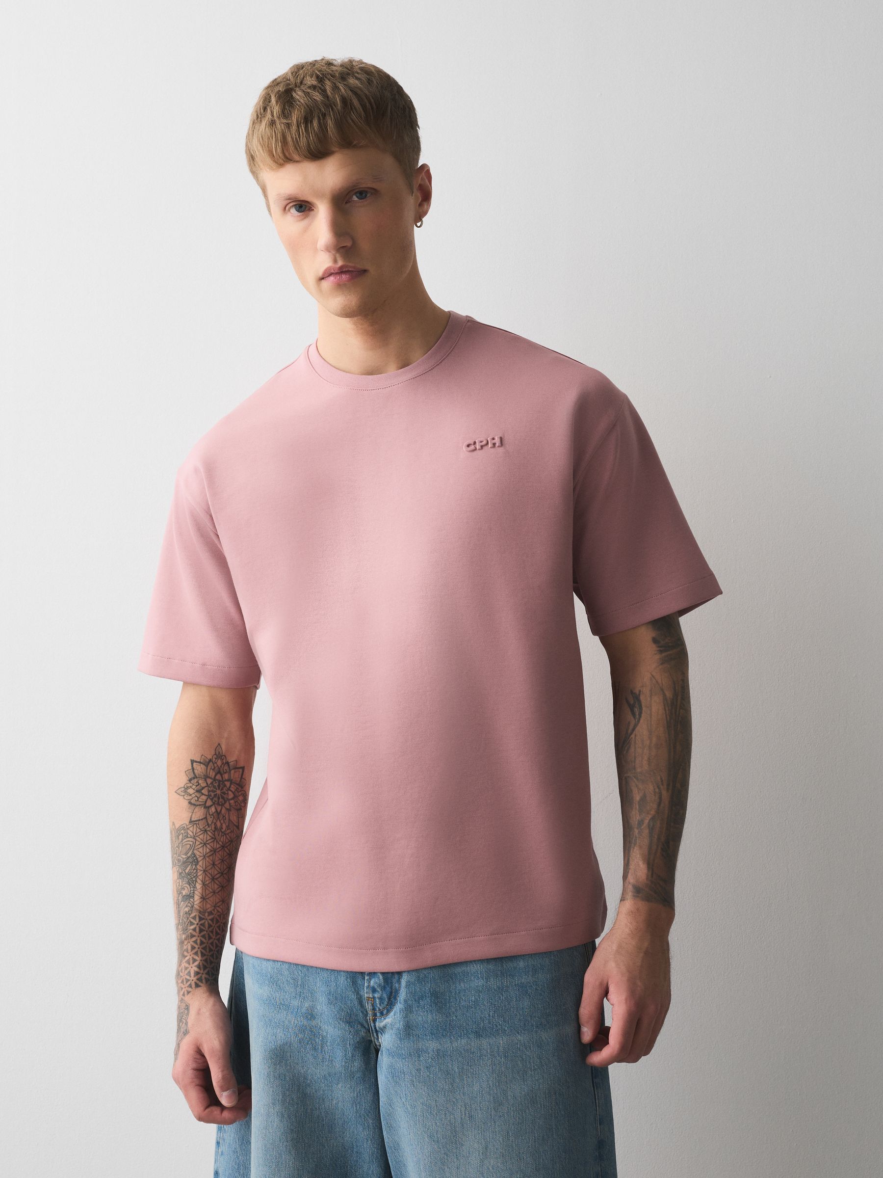 treatürself Rose accent shirt blouse Rose accent shirt blouse 
