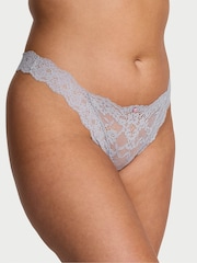 Victoria's Secret Starstruck Grey Brazilian Lace Knickers - Image 1 of 2