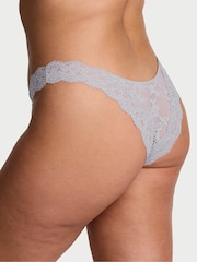 Victoria's Secret Starstruck Grey Brazilian Lace Knickers - Image 2 of 2