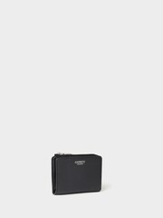Osprey London The Core Medium Leather Zip Matinee Black Purse - Image 2 of 5