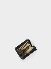 Osprey London The Core Medium Leather Zip Matinee Black Purse - Image 4 of 5