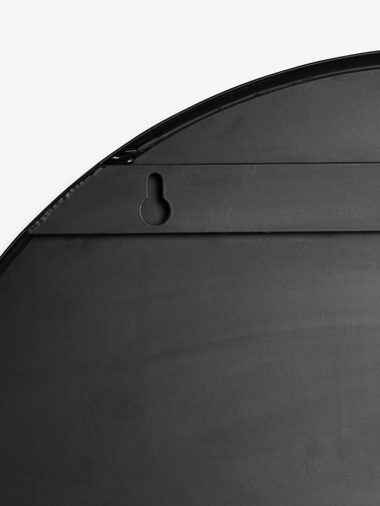 Natural Black Bronx Round Cluster Wall Mirror - Image 4 of 4 Natural Black Bronx Round Cluster Wall Mirror - Image 4 of 4