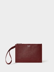 Osprey London The Core Large Leather Black Pouch - Image 1 of 5
