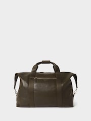 Grün - Osprey London Toby Vintage Reisetasche aus Sattelleder, Cognacbraun - Bild 3 von 5