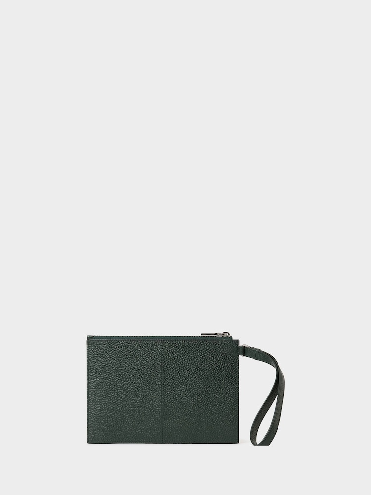 Osprey London The Core Large Leather Black Pouch - Image 2 of 5