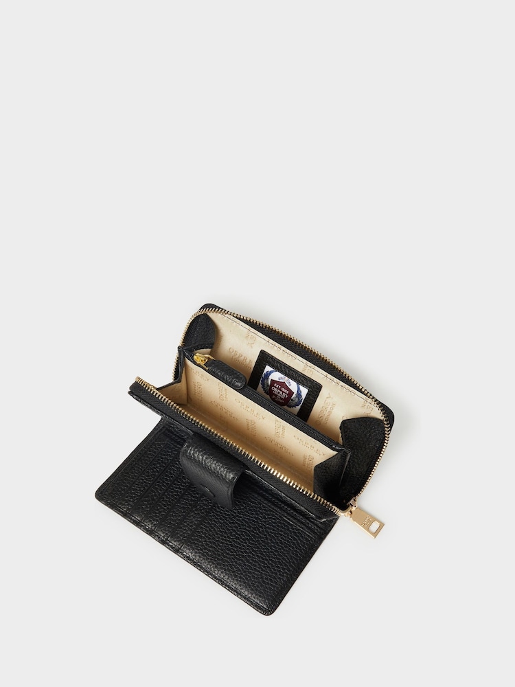 Osprey London The Core Medium Leather Popper Matinee Purse - Image 5 of 5
