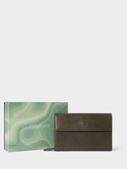 Osprey London Green The Compass Leather Travel Wallet - Bild 1 von 6