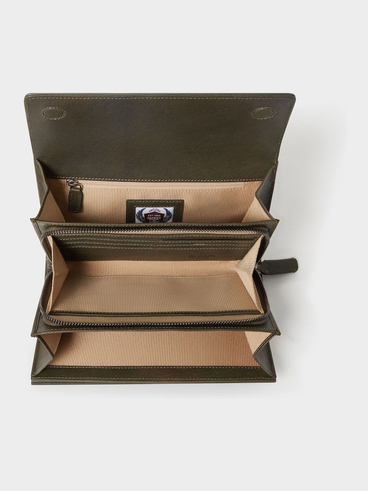 Osprey London Green The Compass Leather Travel Wallet - Bild 6 von 6