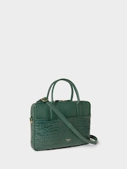 Osprey London Kellie Croc Grain Leather Laptop Bag - Image 2 of 6