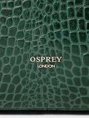 Osprey London Kellie Croc Grain Leather Laptop Bag - Image 4 of 6