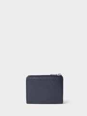 Osprey London The Core Medium Leather Zip Matinee Black Purse - Image 3 of 5