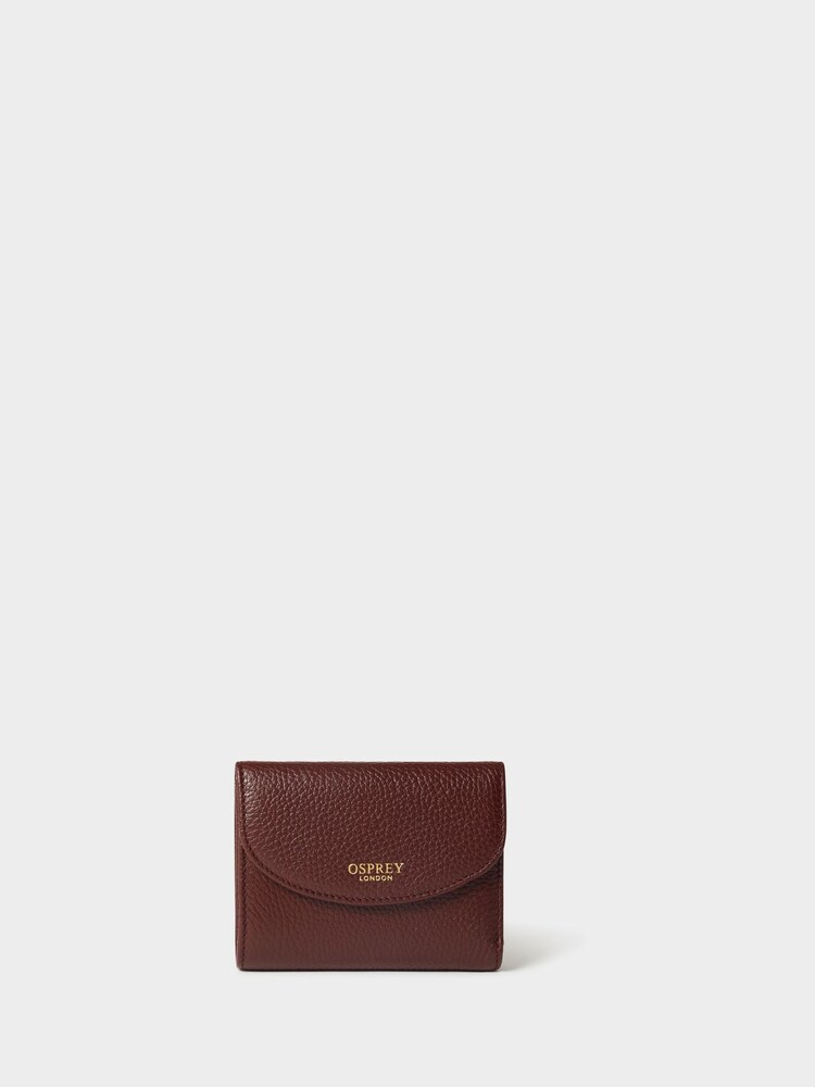 Osprey London Green The Core Small Leather Matinee Purse - Image 1 of 5 Osprey London Green The Core Small Leather Matinee Purse - Image 1 of 5
