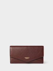 Osprey London Red The Core Medium Leather Matinee Purse - Image 1 of 5