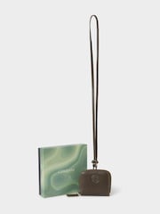 Grün - Osprey London The Compass Leather Earpod Black Case - Bild 6 von 6