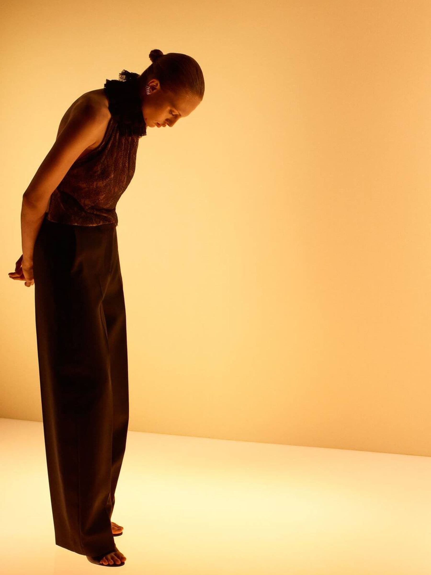 Buy Mango Black Sleeveless Lace Top from the Next UK online shop