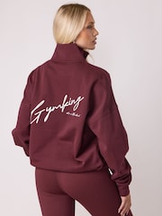 Gym King Script Mindset Funnel Jumper - Bild 2 av 4