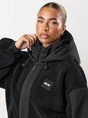 Gym King Black Borg/Woven Jacket - Image 3 of 4