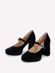 Boden Black Platform Mary Janes Shoes - Image 4 of 6