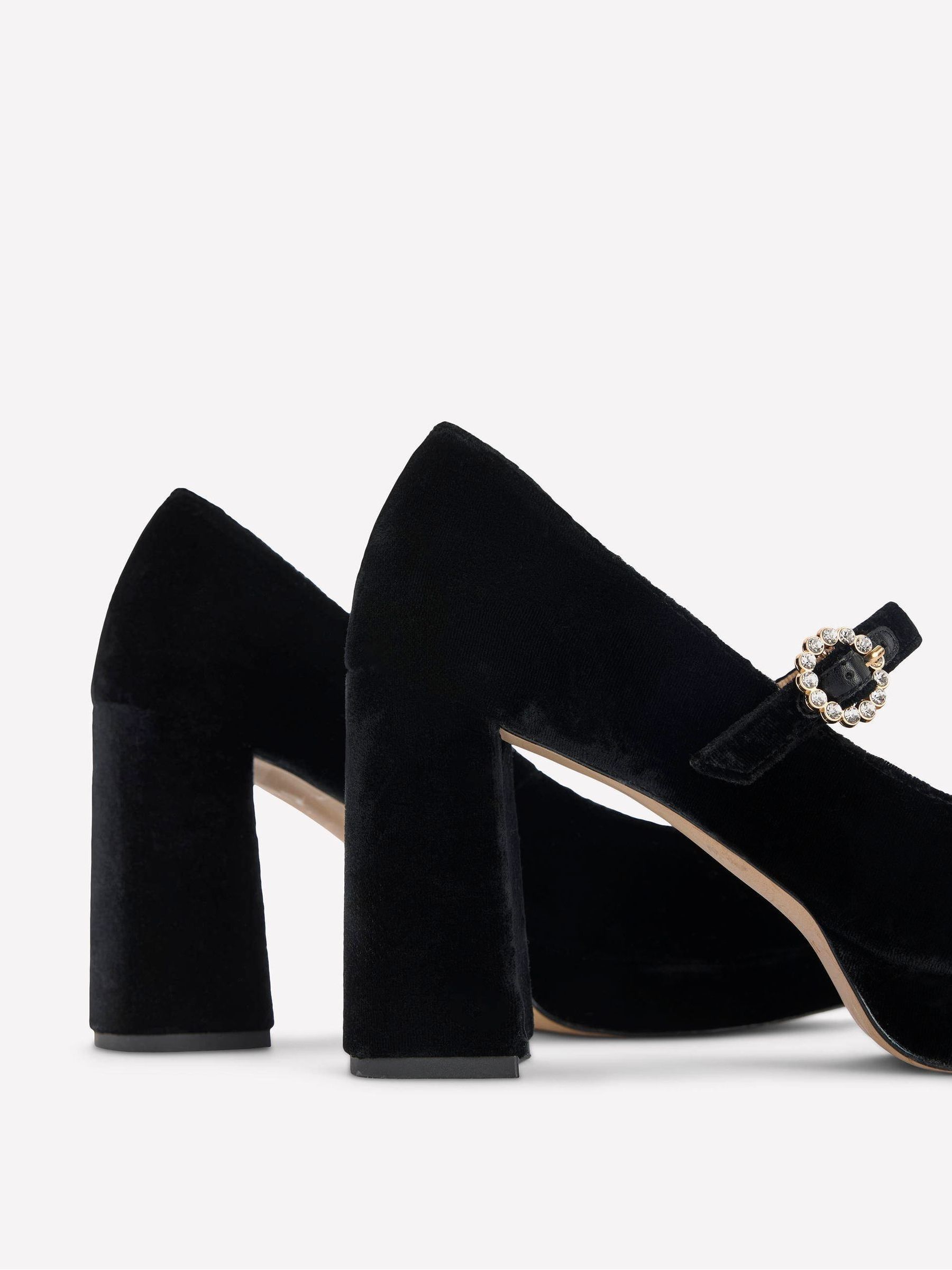 Buy Boden Black Platform Mary Janes Shoes from Next USA