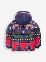 Boden Blue Fun Padded Coat - Image 2 of 5