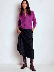 Boden Blue Hayley Wool Midi Skirt - Image 1 of 5