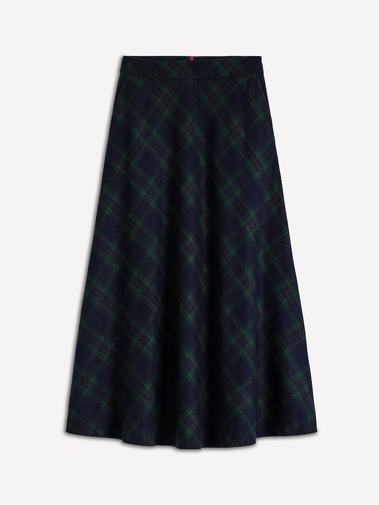 Boden Blue Hayley Wool Midi Skirt - Image 5 of 5 Boden Blue Hayley Wool Midi Skirt - Image 5 of 5