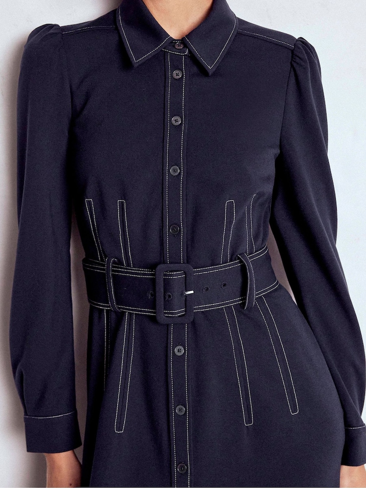 Buy Boden Blue Anita Long Sleeve Shirt Dress from Next USA Buy Boden Blue Anita Long Sleeve Shirt Dress from Next USA