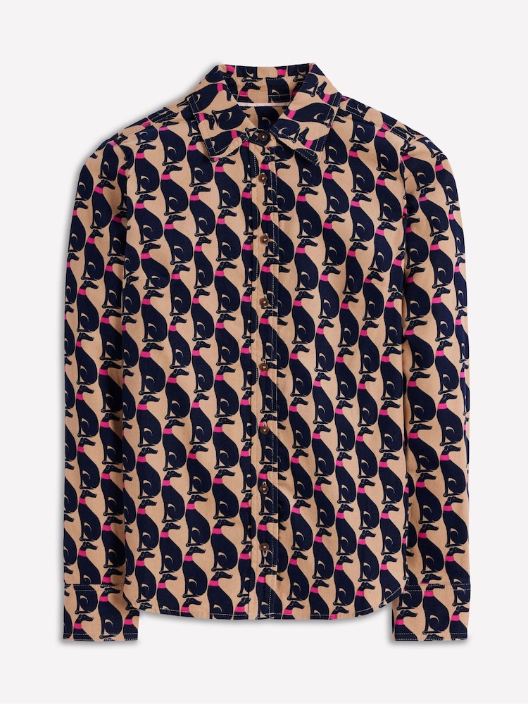 Boden Brown Sienna Cord Shirt - Image 6 of 6