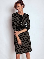 Vestido otomano com botões Boden Lavinia - Imagem 2 de 5