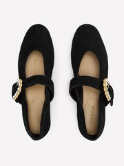 Boden Black Kylie Buckle Mary Janes Flats - Image 5 of 6