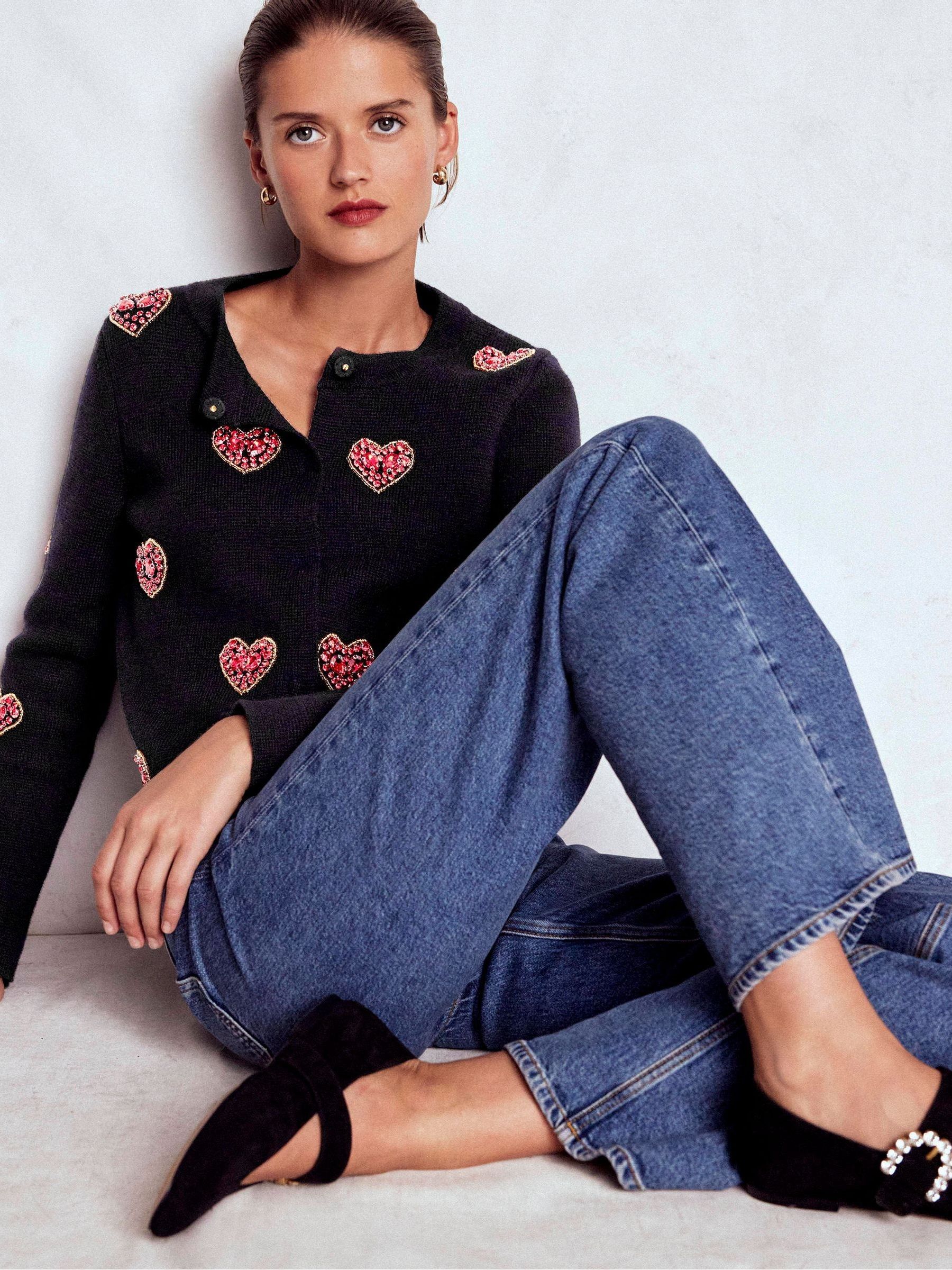 Next：日本 Boden ジュエル付きニットジャケット from Next Japan