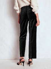 Boden Black Canonbury Velvet Trousers - Image 2 of 5