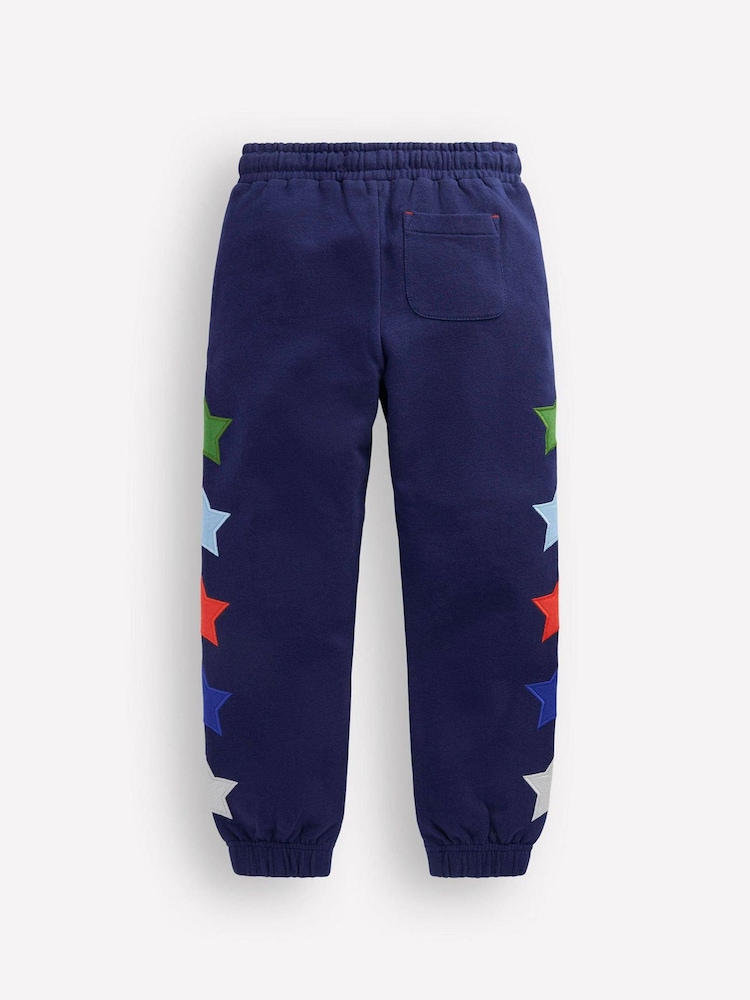 Boden Blue Star Appliqué Joggers - Image 2 of 3